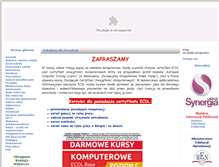 Tablet Screenshot of gimujazd.pl